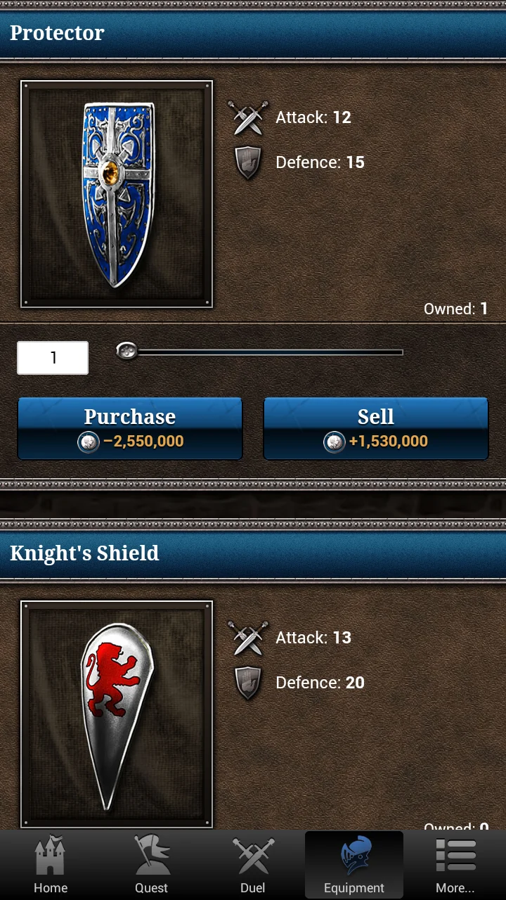Screenshot Knight Game - Path of Kings 2