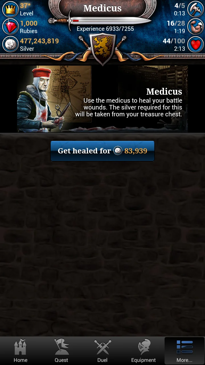 Screenshot Knight Game - Path of Kings 3