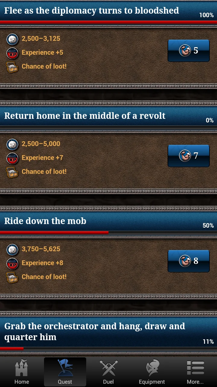 Screenshot Knight Game - Path of Kings 4