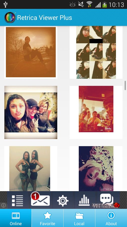 Screenshot Retrica Viewer Plus 2
