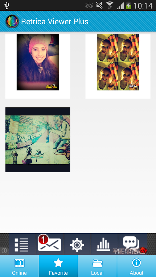 Screenshot Retrica Viewer Plus 5