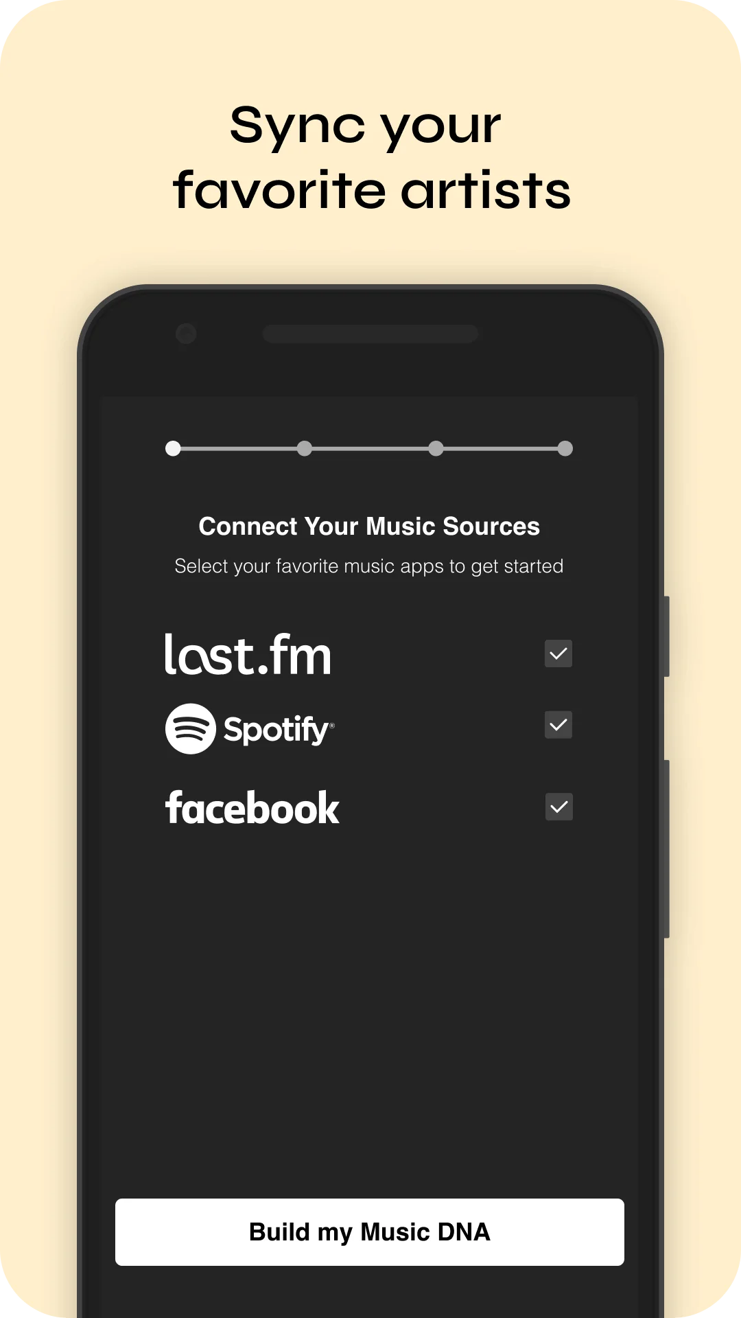 Captura de tela Bandsintown Concerts 6