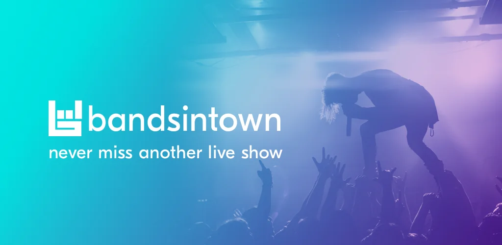 Bandsintown Concerts aplicativo arte da capa para Android