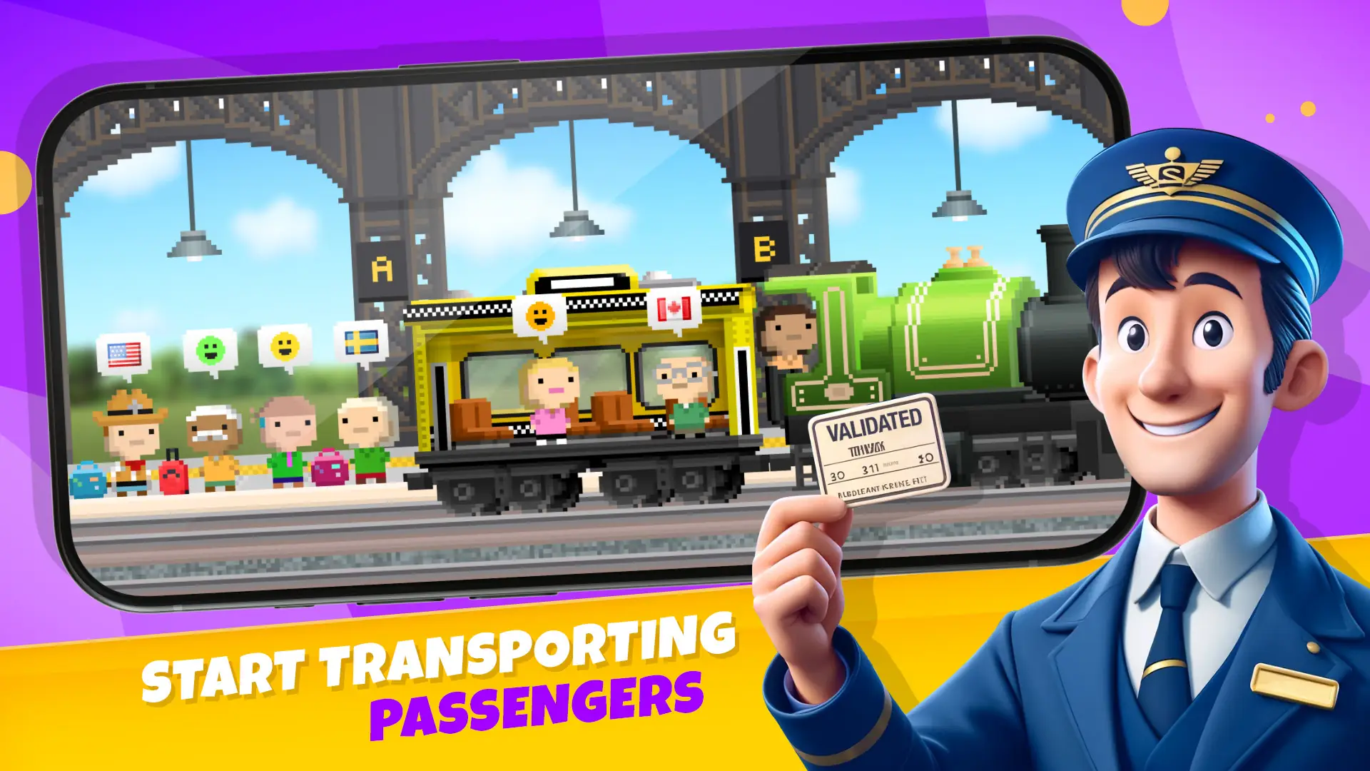 Скріншот Pocket Trains 2