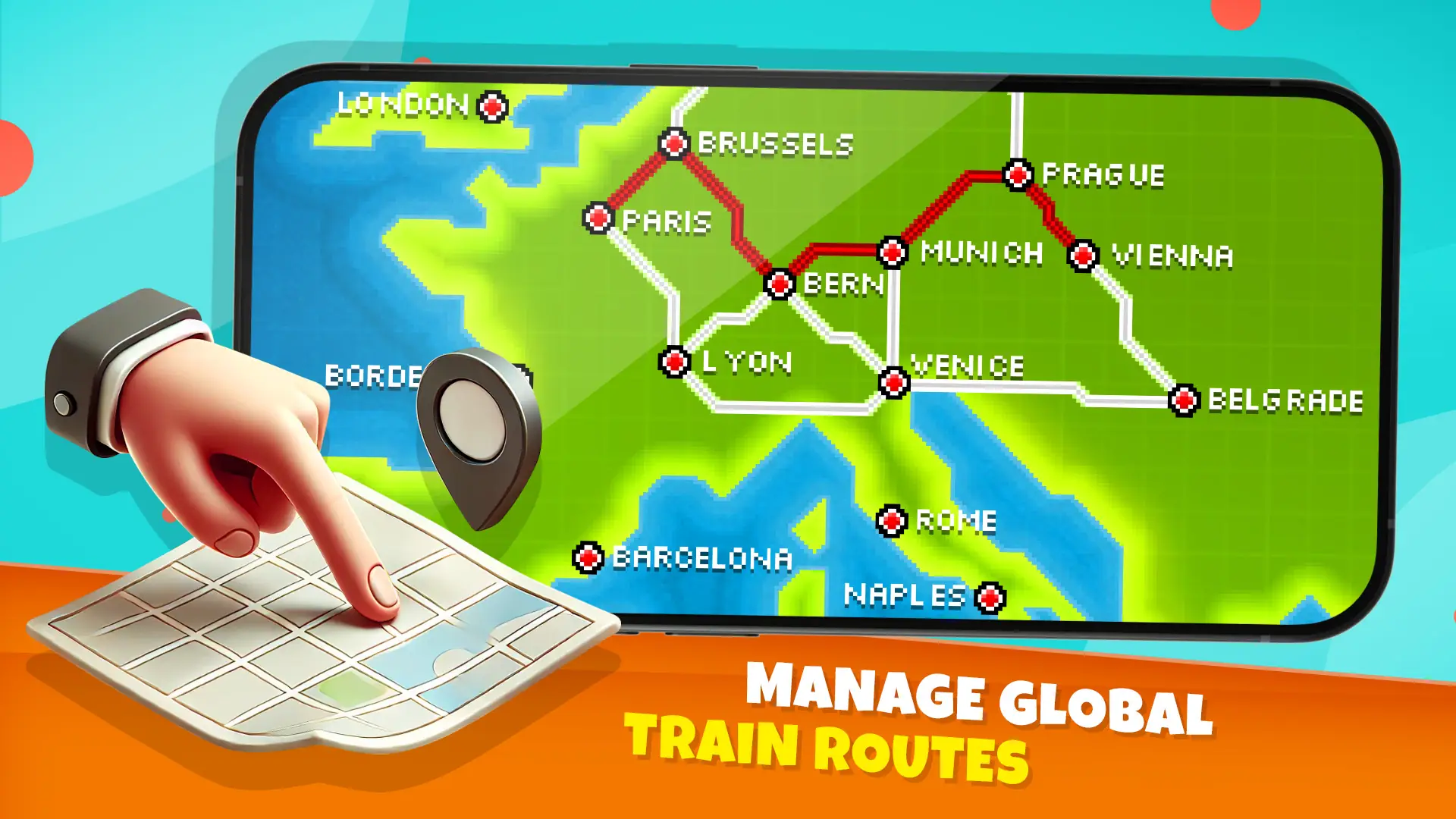 Скріншот Pocket Trains 3