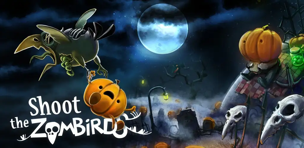 Arte de capa do Shoot The Zombirds jogo para Android
