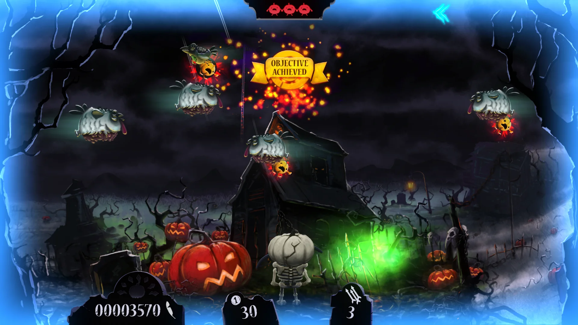 Captura de tela de Shoot The Zombirds 8