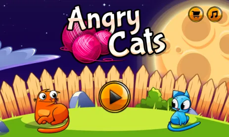 Poster Angry Cats
