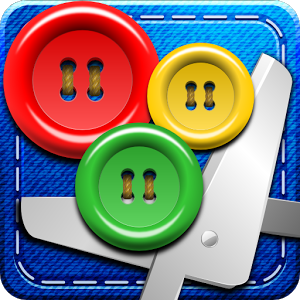 Buttons and Scissors Ikona
