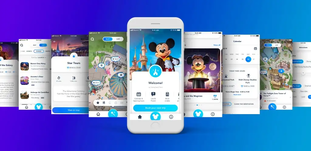 Disneyland® Paris application cover art for Android