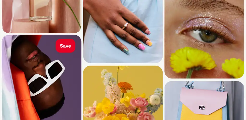 Pinterest अनुप्रयोग Android के लिए कवर आर्ट