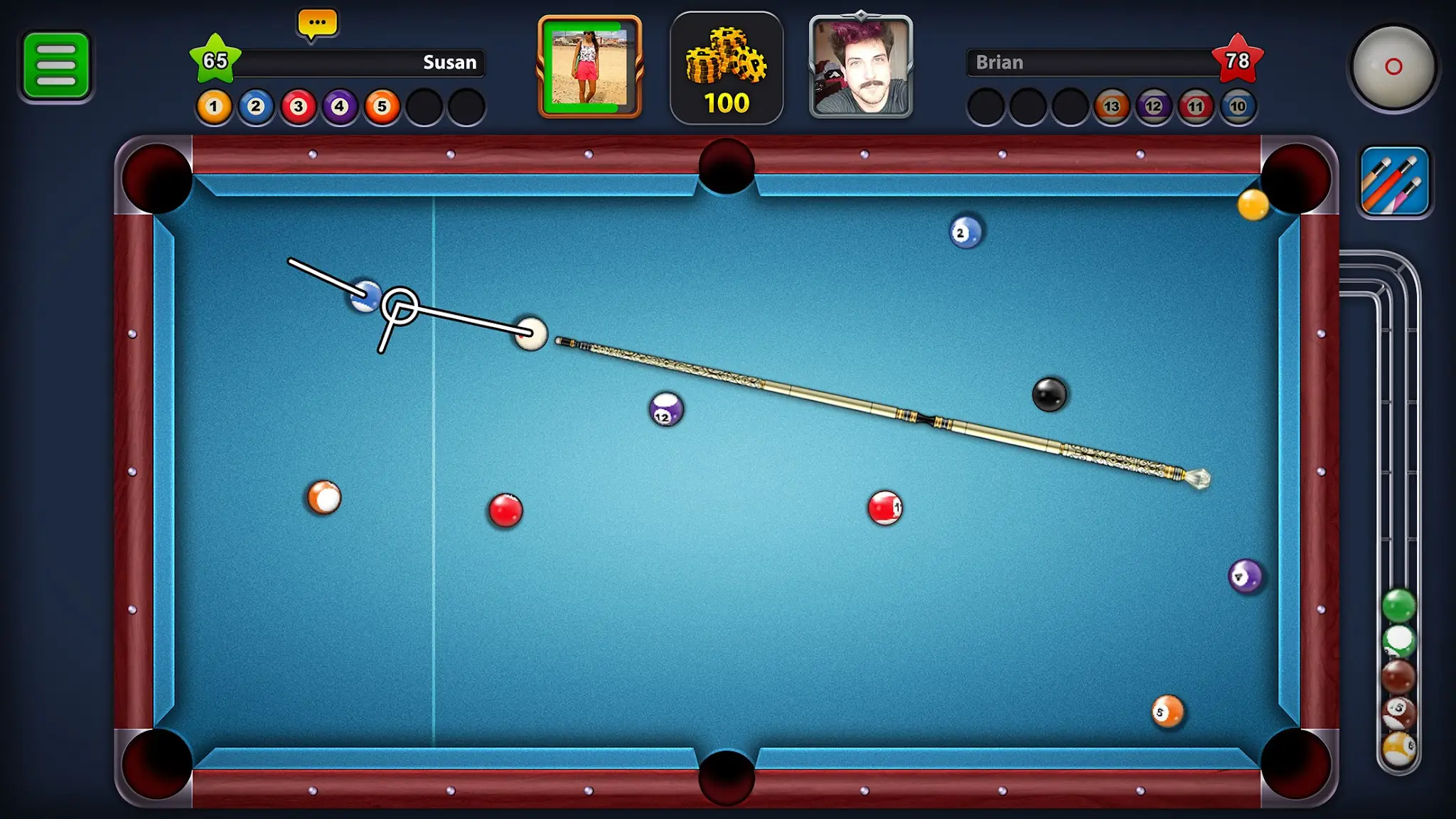 8 Ball Pool képernyőkép 1