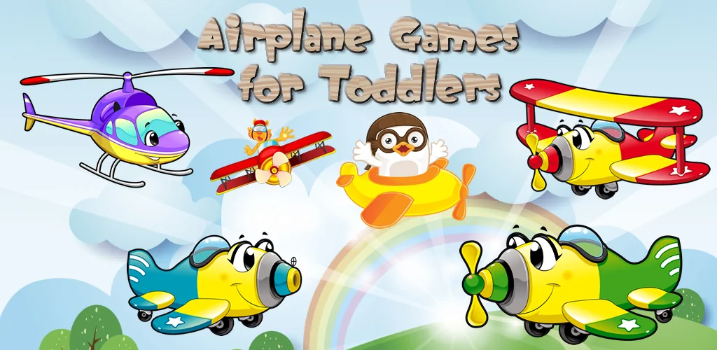 android용 Airplane Games for Toddlers 게임 커버 아트