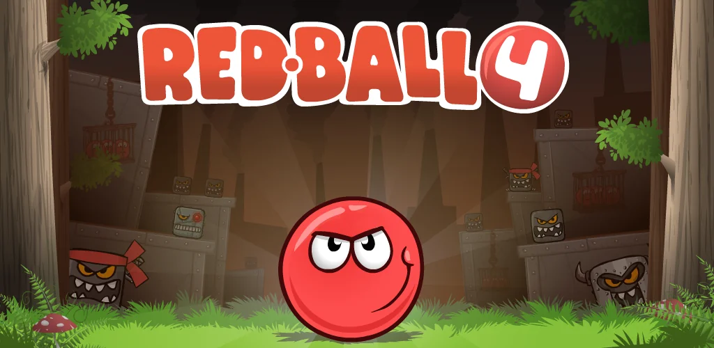 Red Ball 4 joc copertă pentru Android