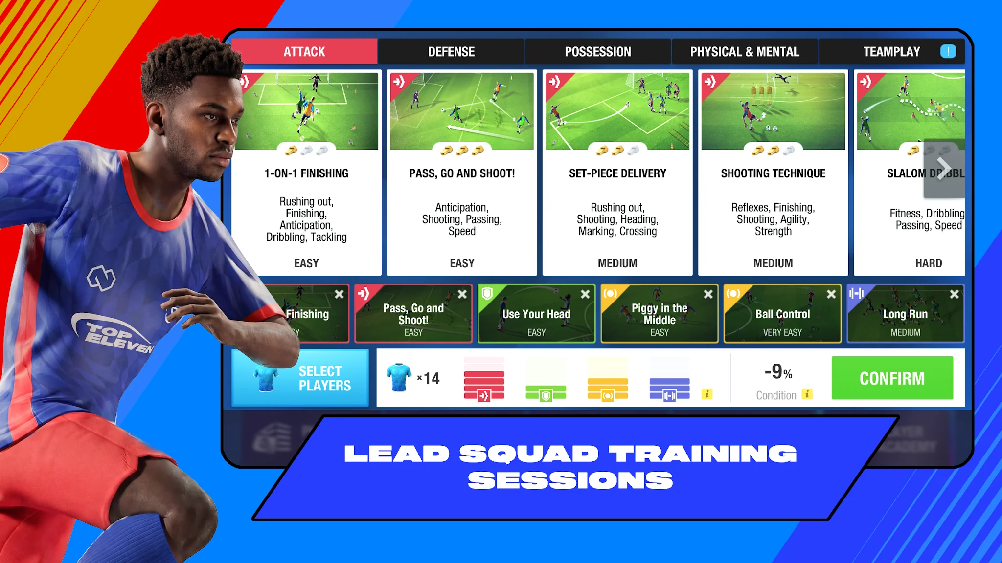 Captura de pantalla Top Eleven 5