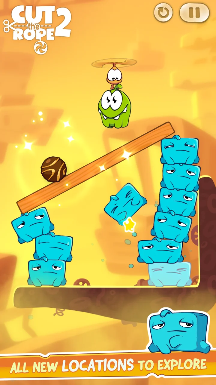 Скриншот Cut the Rope 2 5