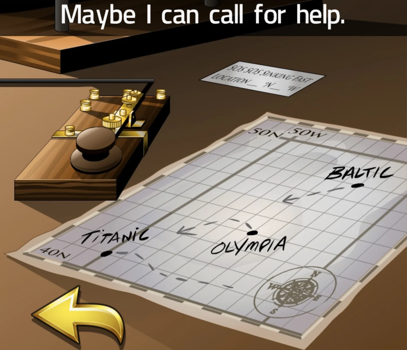 Snímek obrazovky Escape Titanic 3