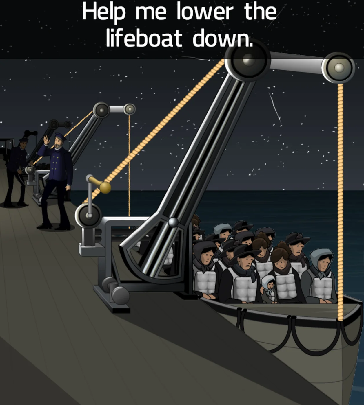 Snímek obrazovky Escape Titanic 4