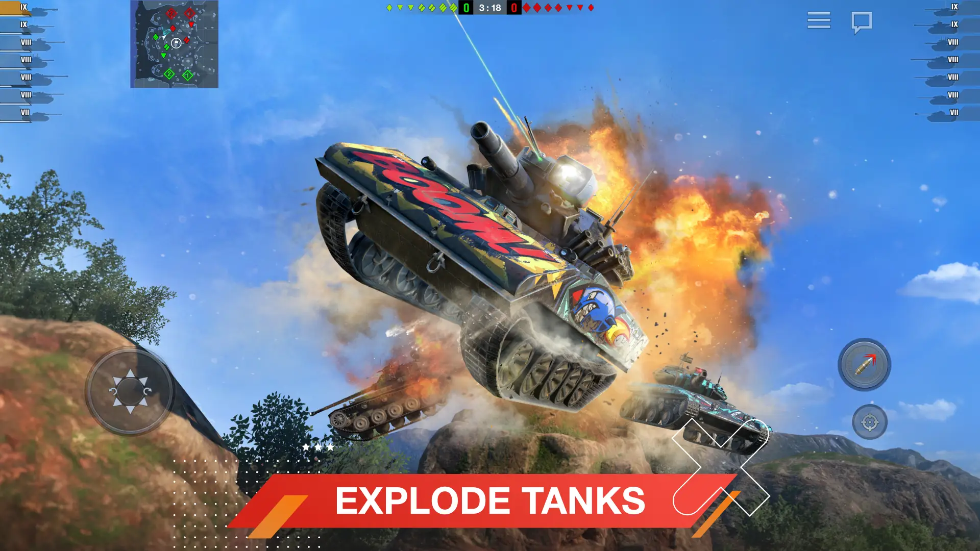 Captura de pantalla World of Tanks Blitz 2