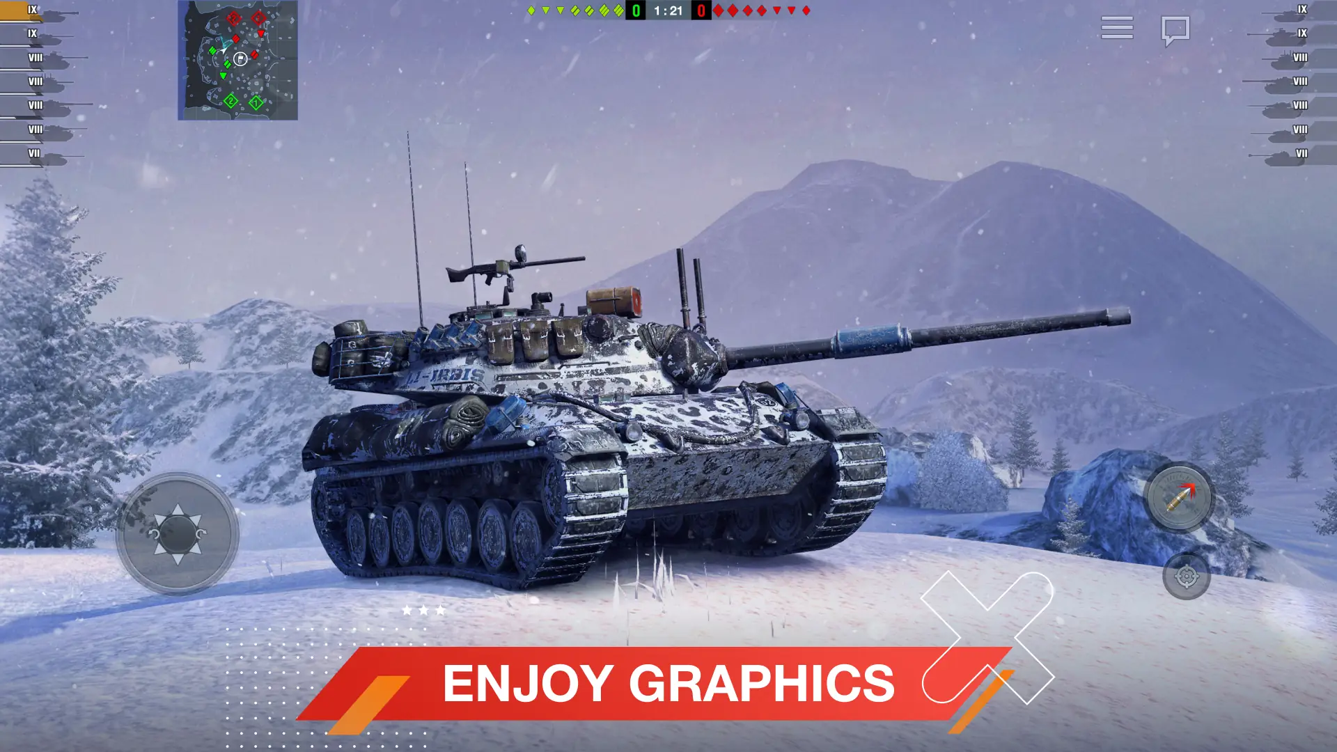 Captura de pantalla World of Tanks Blitz 3