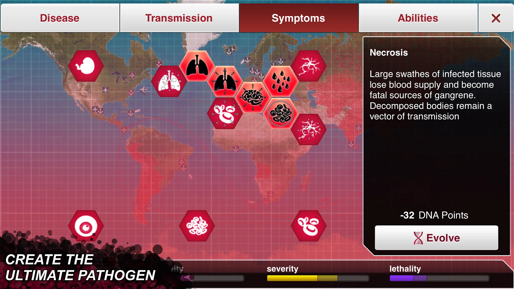 Снимка на екрана Plague Inc. 3