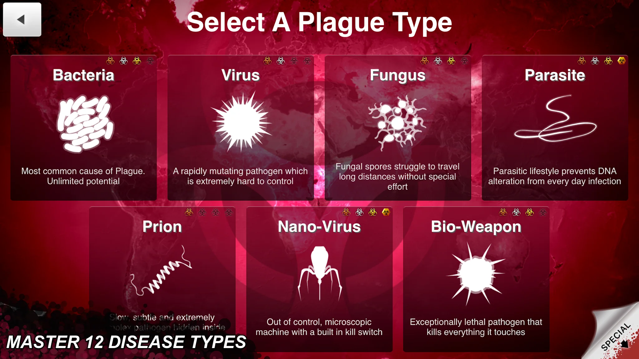 Снимка на екрана Plague Inc. 4