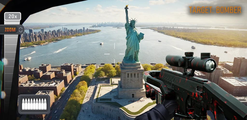 Sniper 3D игра обложка для Android