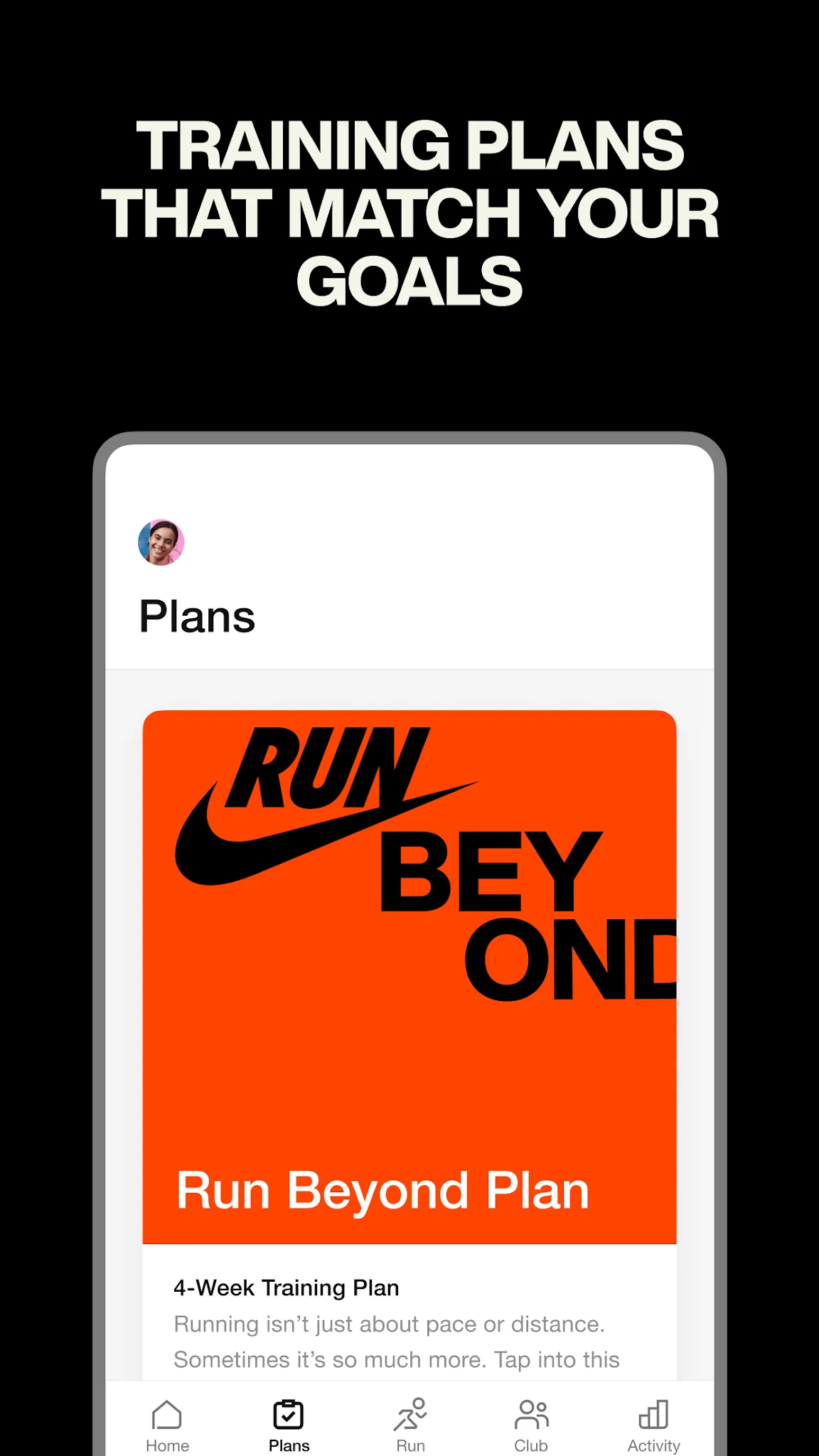 ภาพหน้าจอ Nike Run Club 4