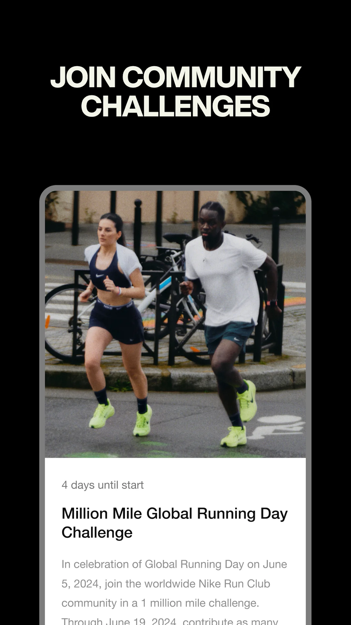 ภาพหน้าจอ Nike Run Club 6