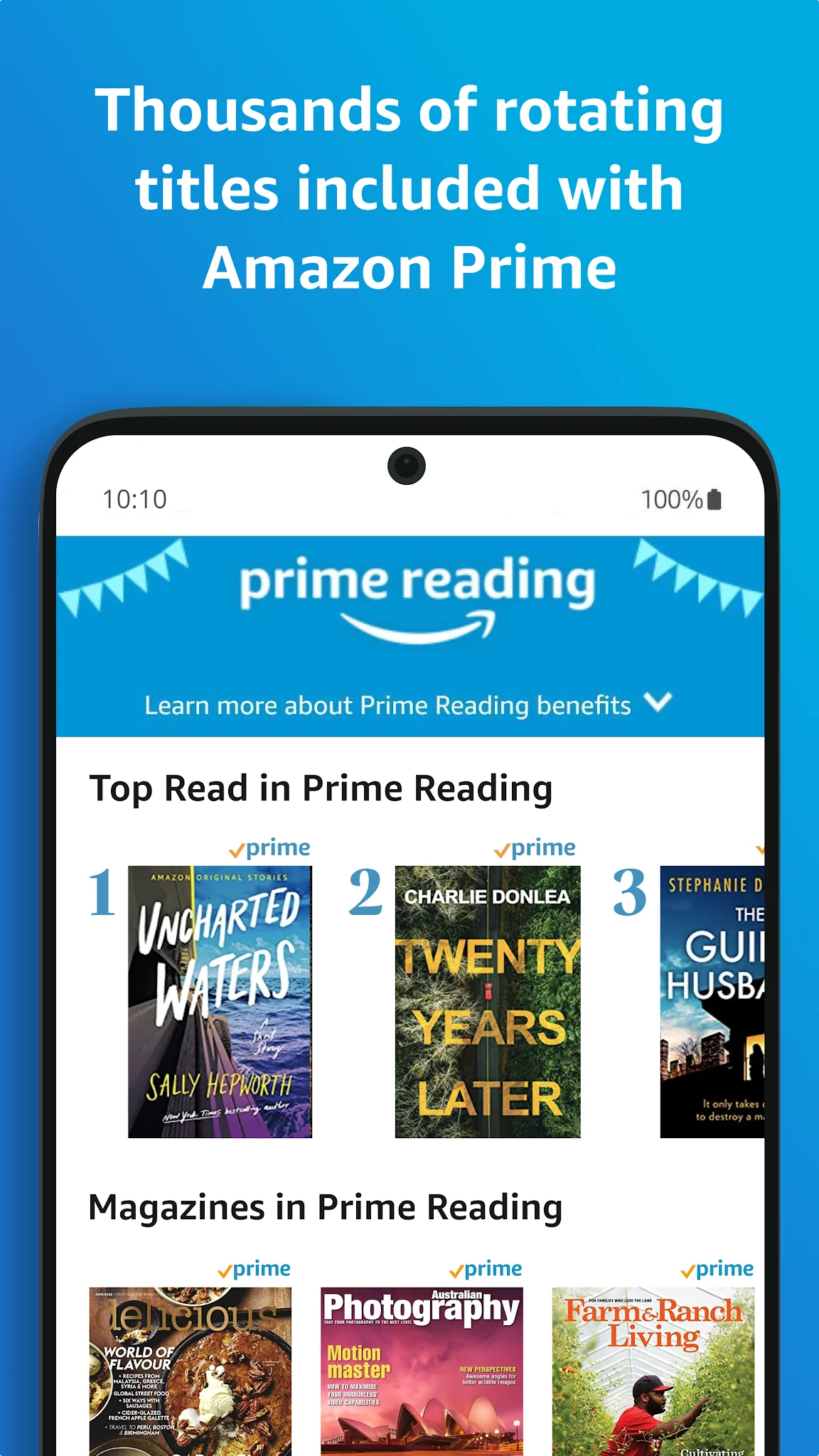 Скриншот Amazon Kindle 7