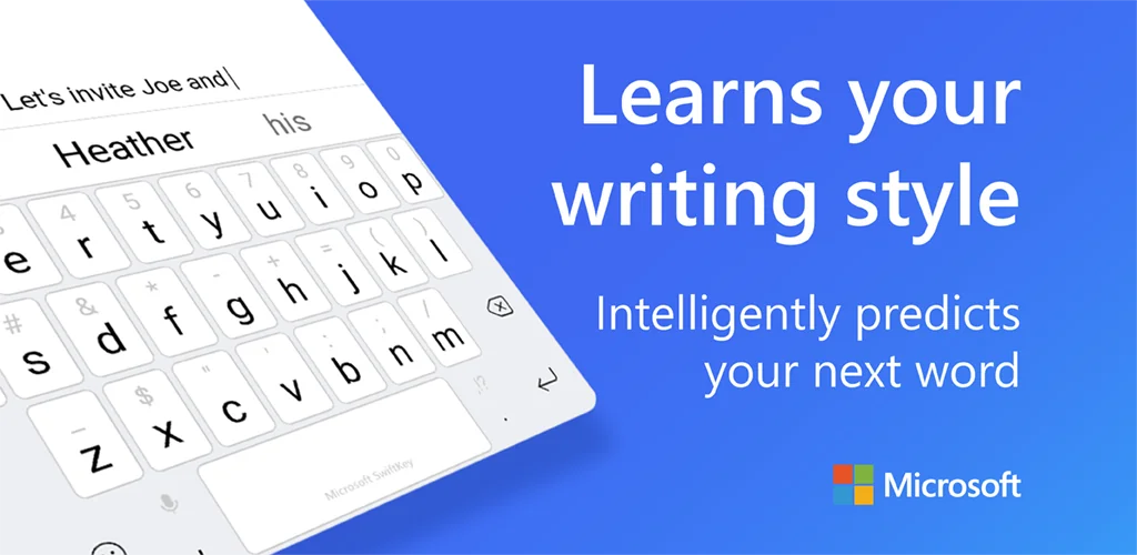 Microsoft SwiftKey AI Keyboard приложение корица за Android