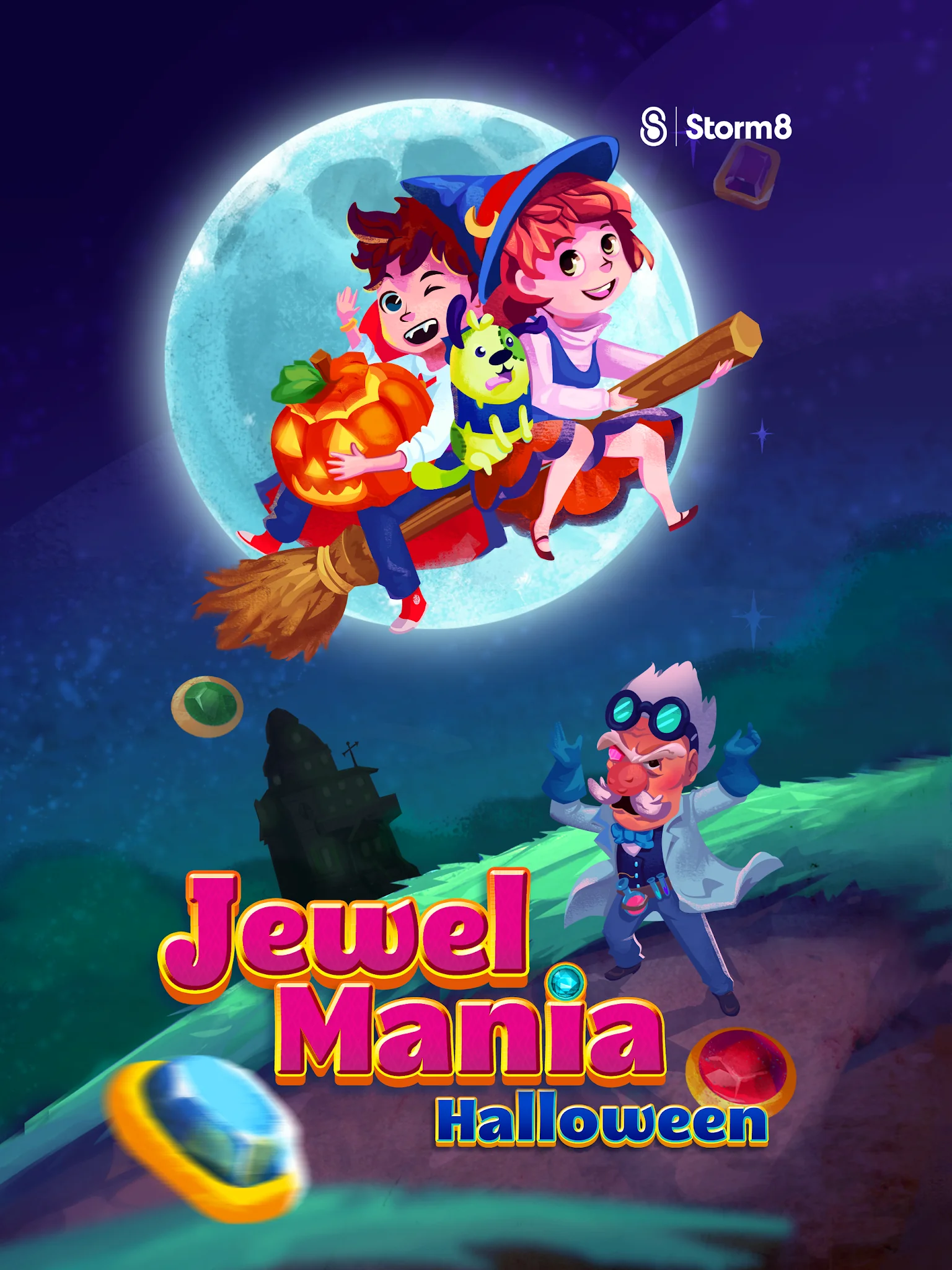 Captura de pantalla 6 de Jewel Mania: Halloween
