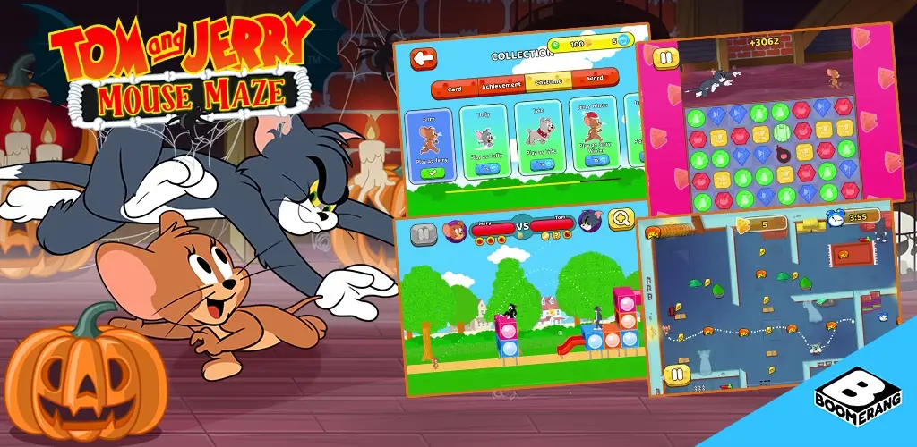 Tom & Jerry: El Laberinto juego carátulas para Android
