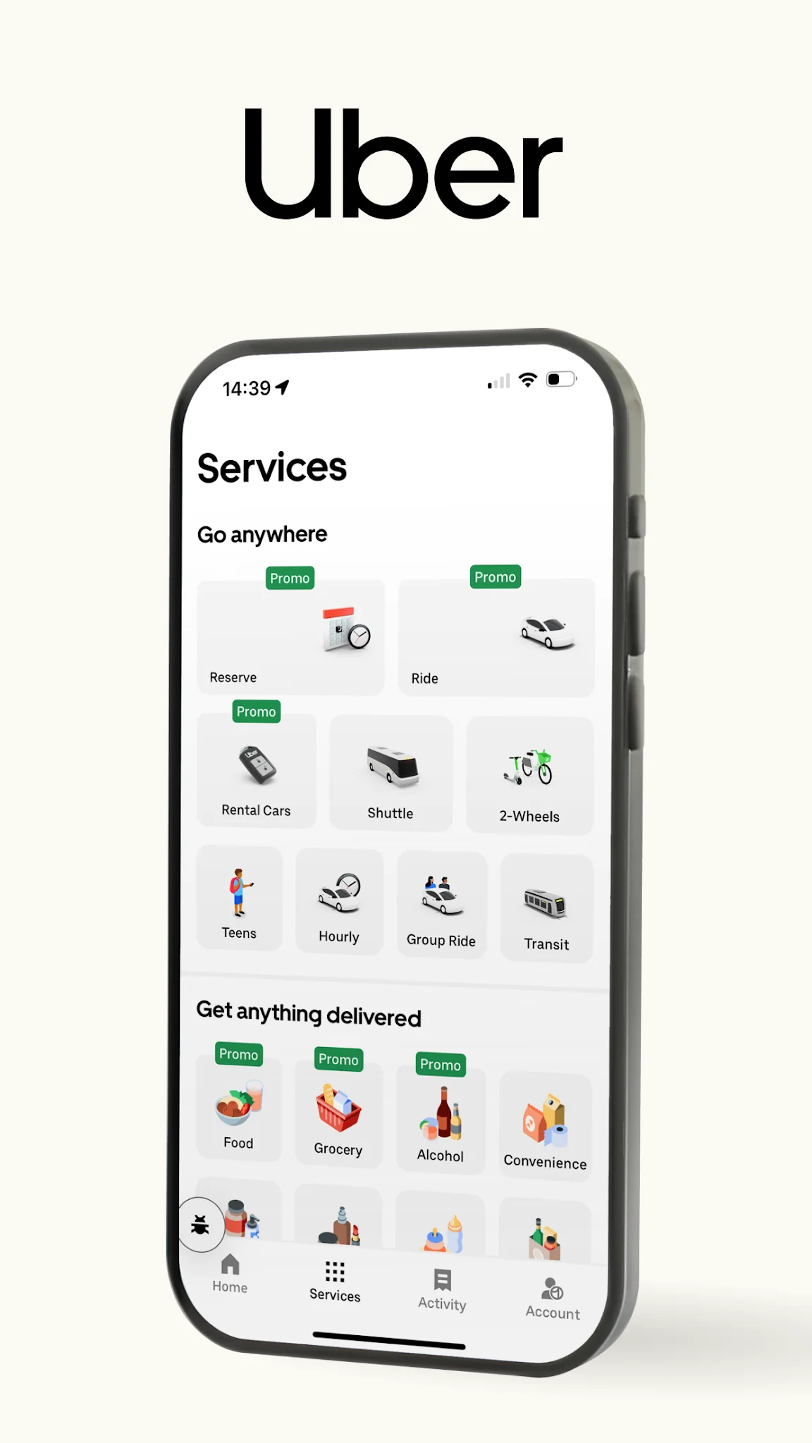 Screenshot Uber - Request a ride 2