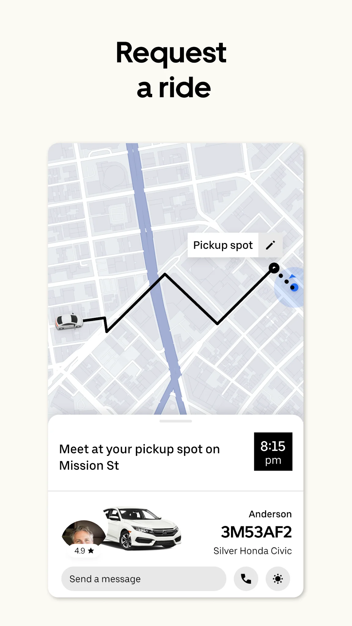 Screenshot Uber - Request a ride 3