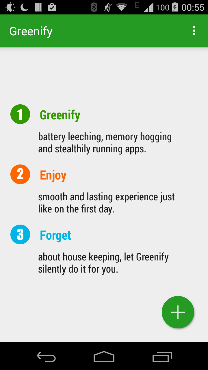 Screenshot Greenify 1