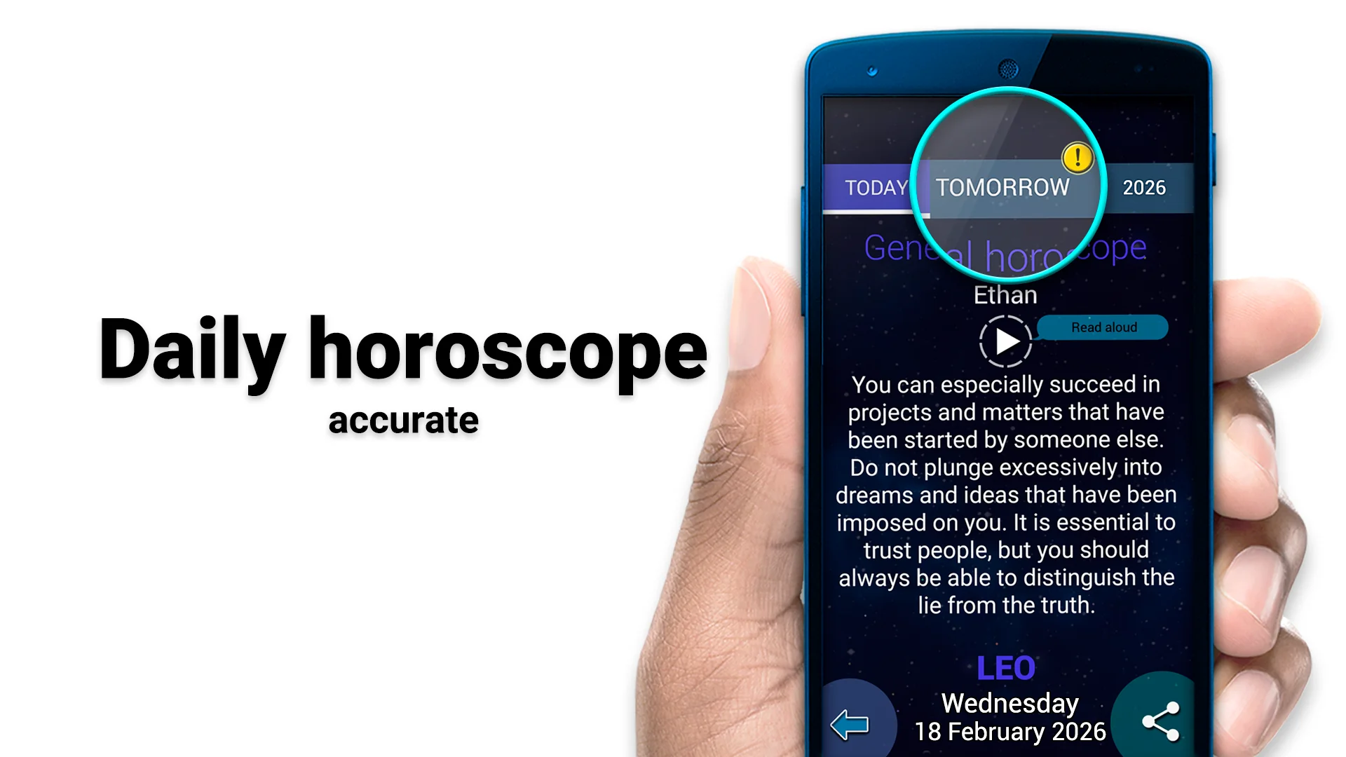 Снимка на екрана Daily Horoscope 2026 Astrology 8