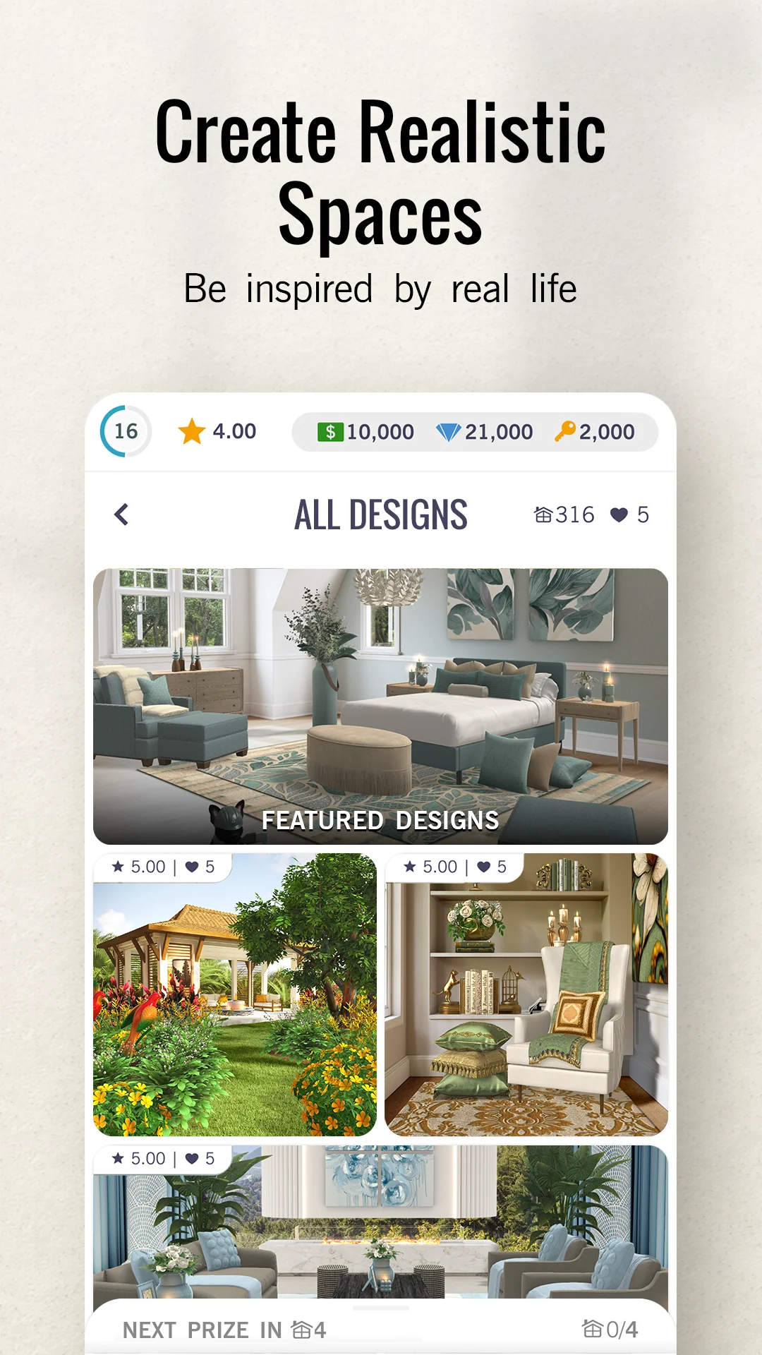 Снимка на екрана Design Home™: House Makeover 4