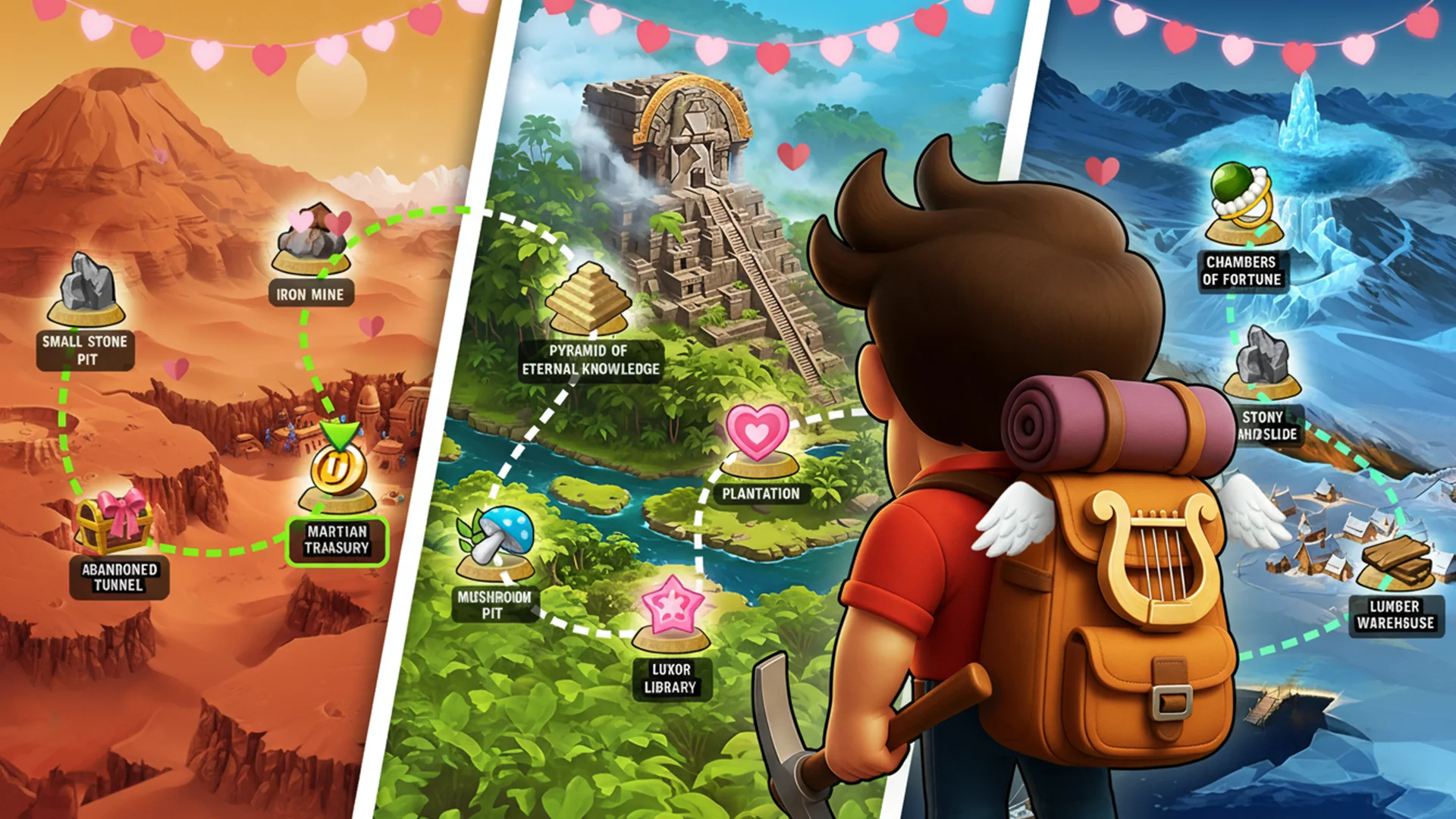 Tangkapan layar Diggy's Adventure 5