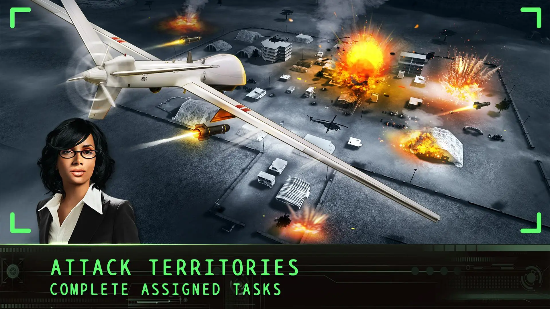 ภาพหน้าจอ Drone Shadow Strike 2