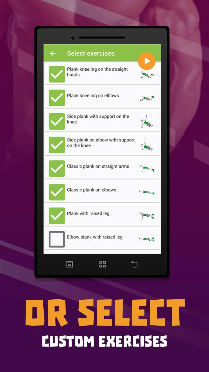 Captură de ecran Plank workout BeStronger 3