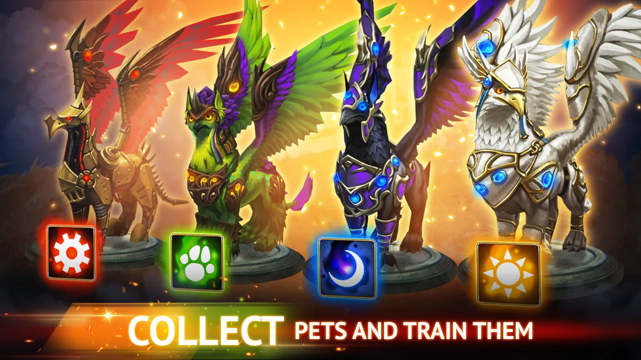 ภาพหน้าจอ Guild of Heroes: เกมผจญภัย 5