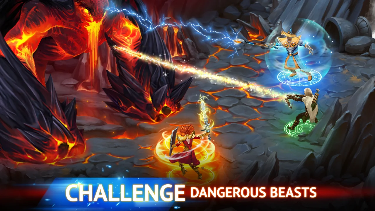 ภาพหน้าจอ Guild of Heroes: เกมผจญภัย 6
