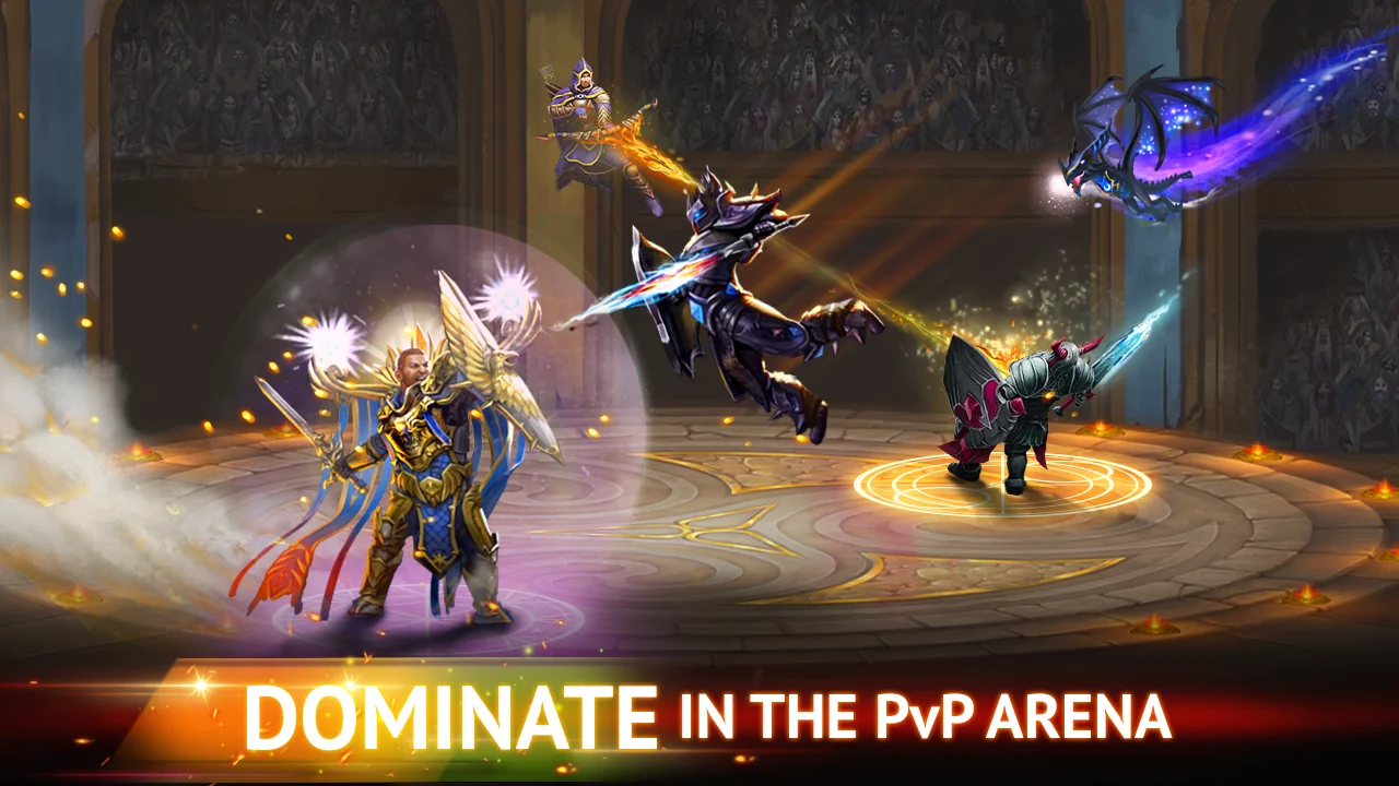 ภาพหน้าจอ Guild of Heroes: เกมผจญภัย 8