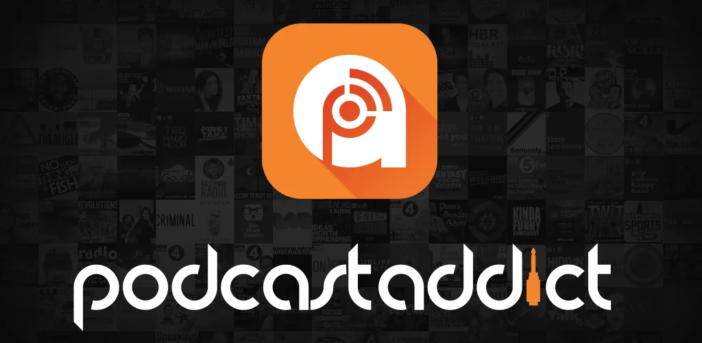 Podcast Addict application cover art for Android