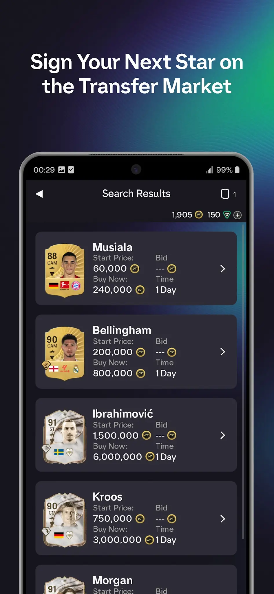 Скріншот EA SPORTS FC™ 26 Companion 2