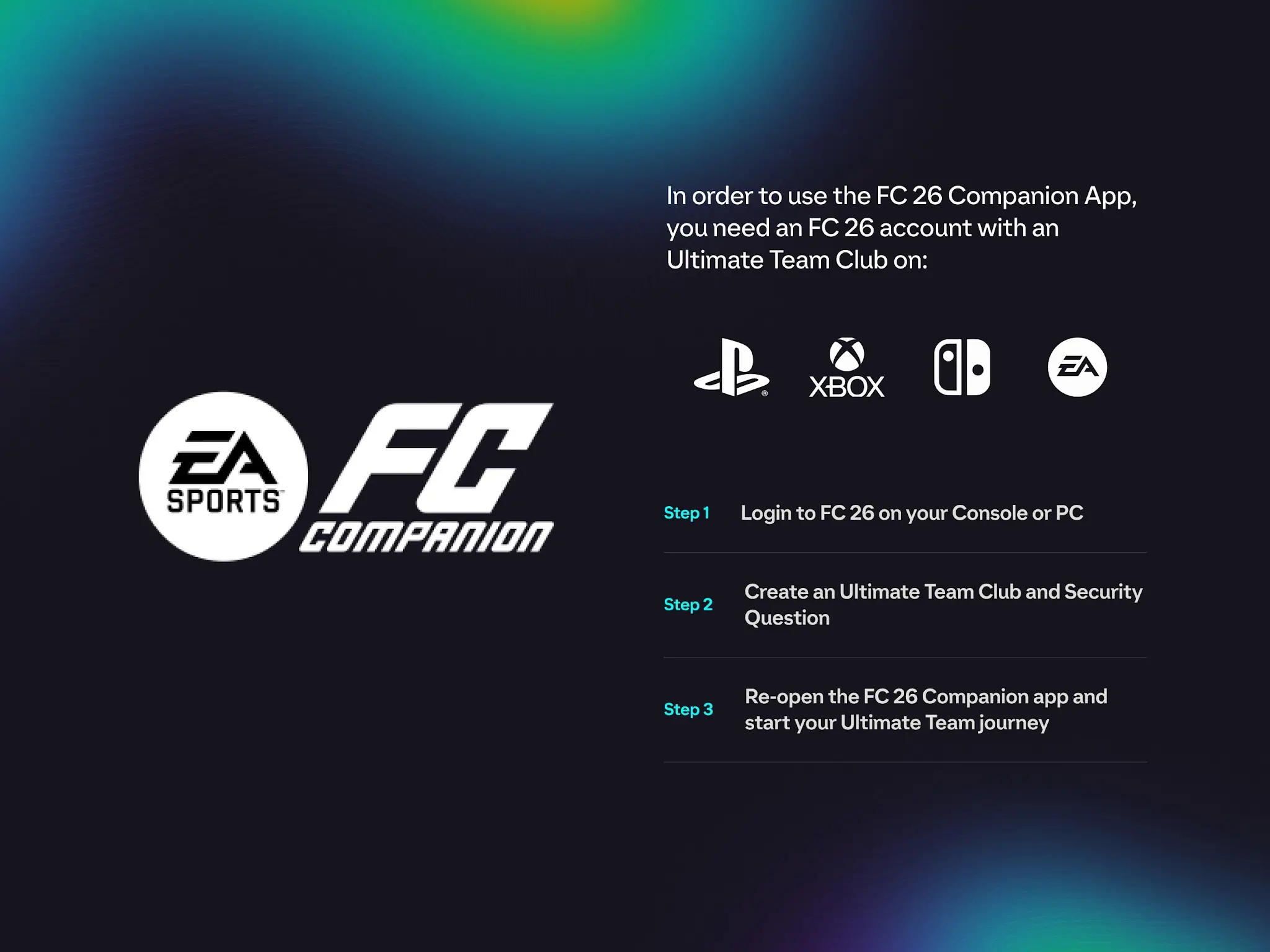 Скріншот EA SPORTS FC™ 26 Companion 7