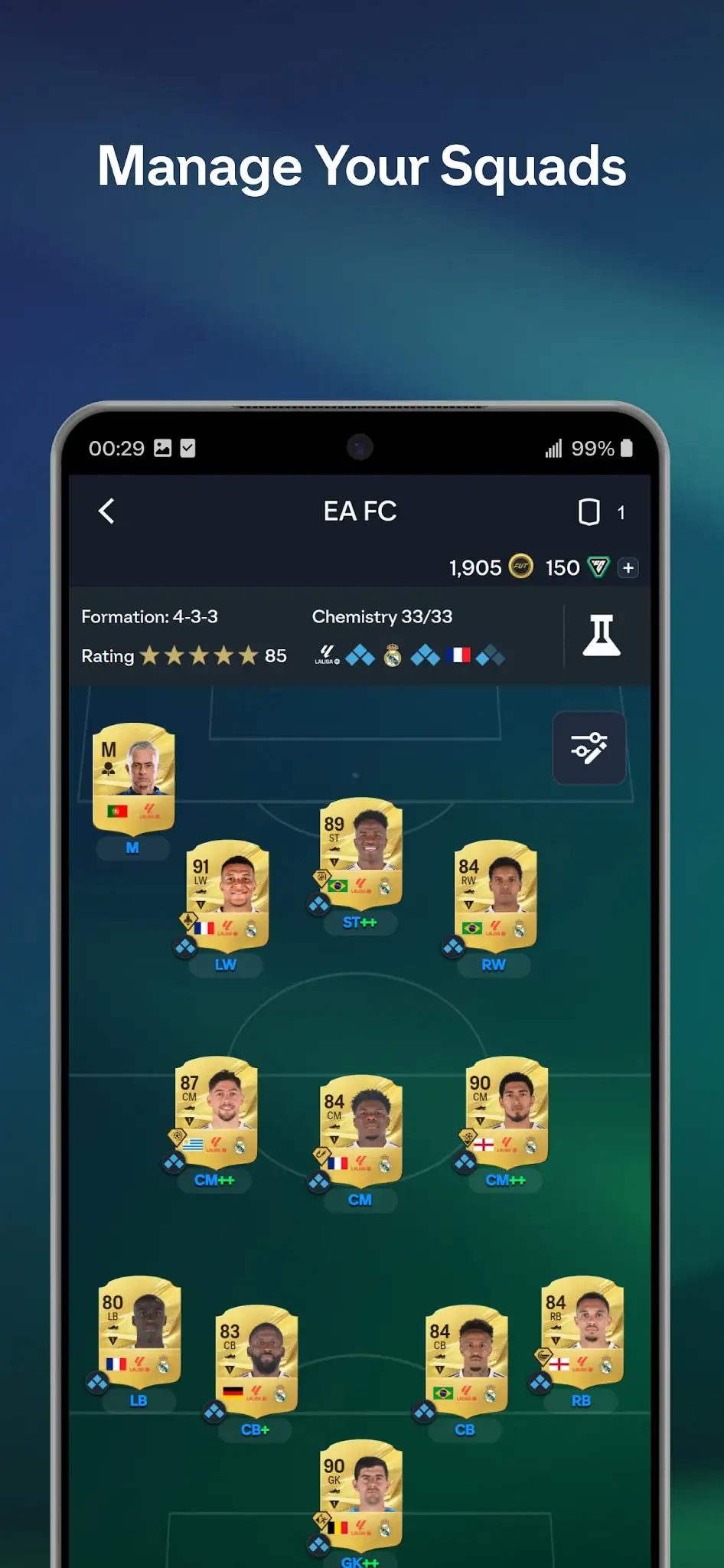 Captura de tela de EA SPORTS FC™ 26 Companion 4
