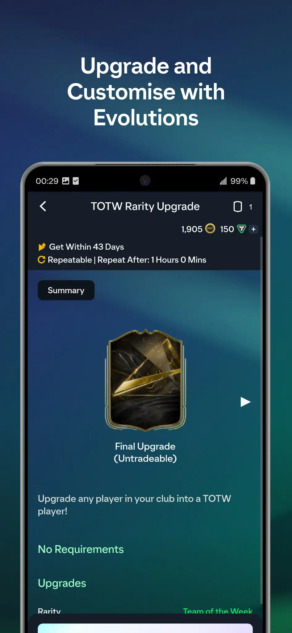 Captura de tela de EA SPORTS FC™ 26 Companion 5
