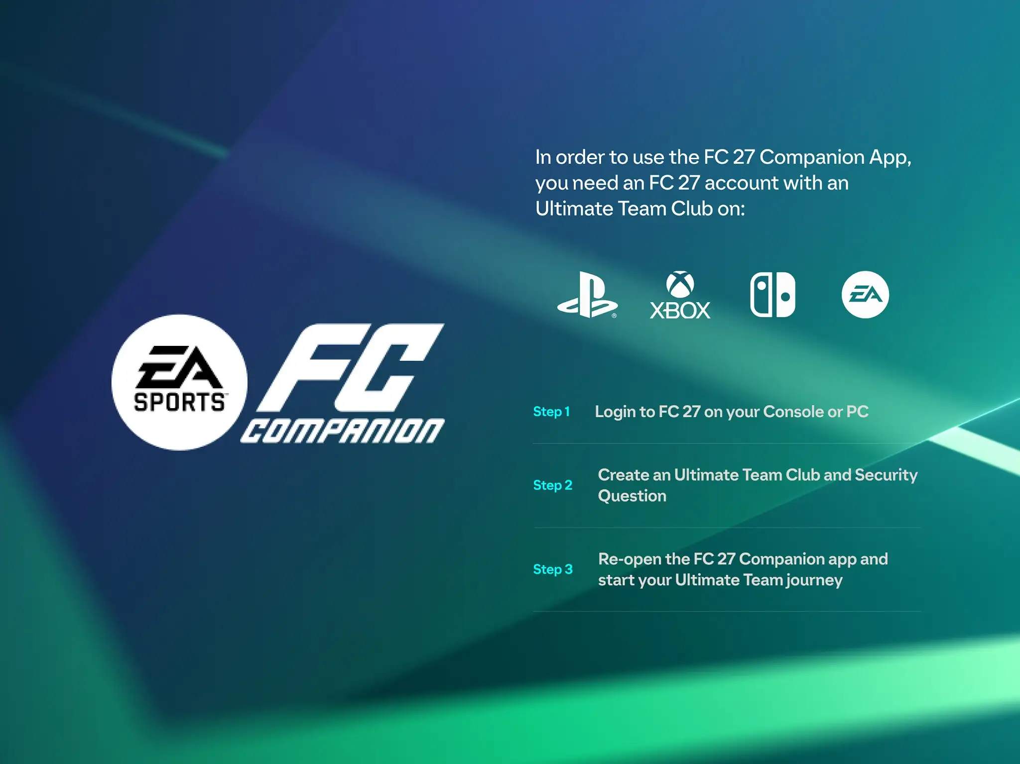 Captura de tela de EA SPORTS FC™ 26 Companion 6